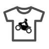 Pánská trička s motivem motorky