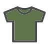 Vojenská zeleň trička