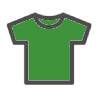Dětská trička Zelená